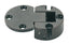 Flap Hinge, Plano-Medial, Zinc Alloy Burnished, 90° Degree