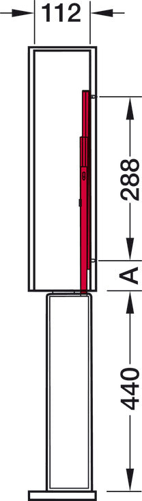 Base Pull Out Unit for Spices