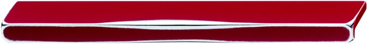 Red Lacquered Zinc Alloy Finger Pull Handle