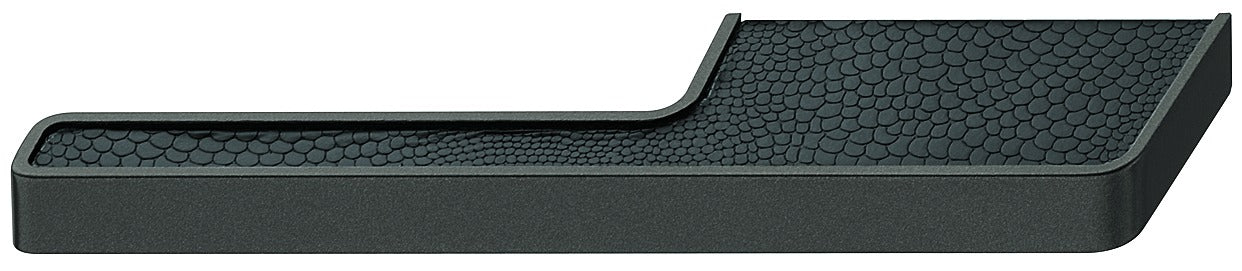 Titanium Coloured L- Shaped Finger Pull Handle Main image