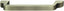 Tin-Plated Antique Zinc Alloy D Handle