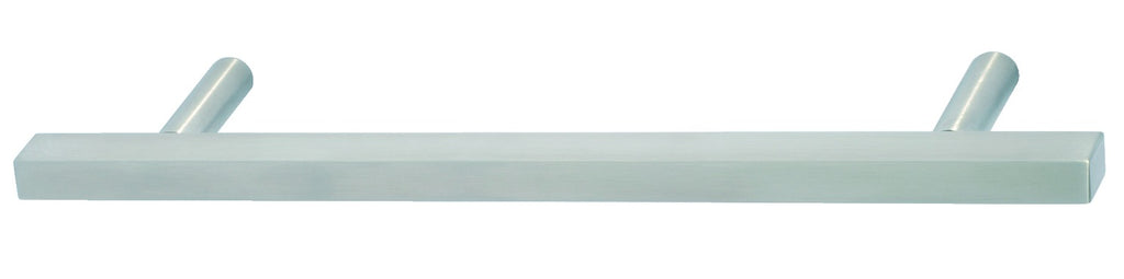 SS Bar Handle - Matt Brushed, Hole Spacing 96mm