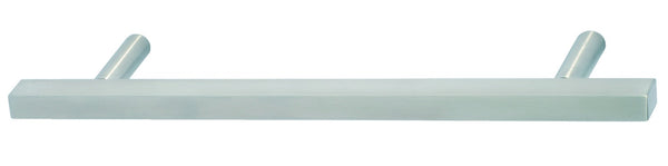 SS Bar Handle - Matt Brushed, Hole Spacing 96mm