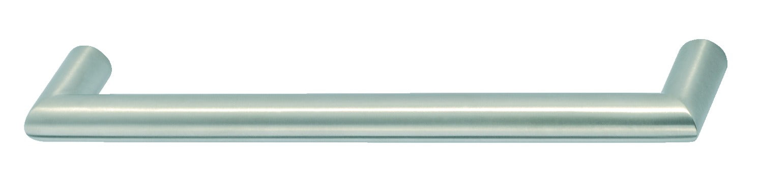 Matt Brushed Bar Handles in Stainless Steel - Hole Spacing 96mm Main image