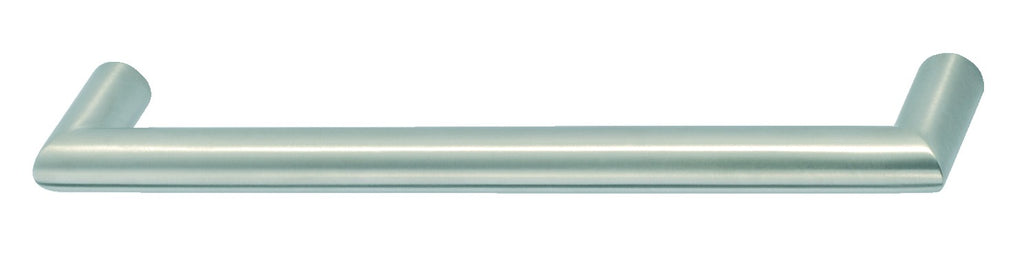 Matt Brushed Bar Handles in Stainless Steel - Hole Spacing 96mm