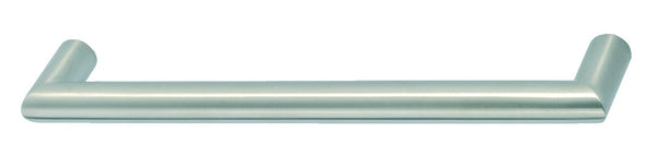 Matt Brushed Bar Handles in Stainless Steel - Hole Spacing 96mm
