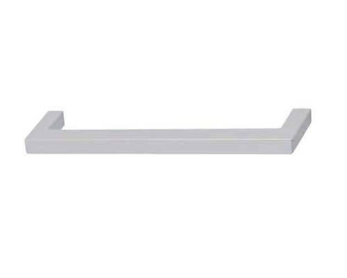 Aluminium Bar Handle Silver, Hole Spacing 96 mm