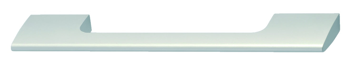 Silver Coloured, Anodised, Aluminium Bar Handle, Hole Spacing 160mm