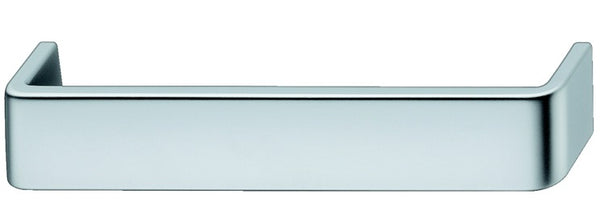 Chrome Plated, Matt Finish Bar Handle, Hole Spacing 128mm