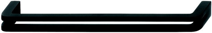Black Cabinet Pull Handle, Hole Spacing 160mm Main image