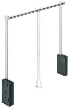 Hafele Soft Close Wardrobe Lift Black For Internal Cabinet