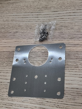 Hinge Repair Stainless Steel Plate, Single Main image