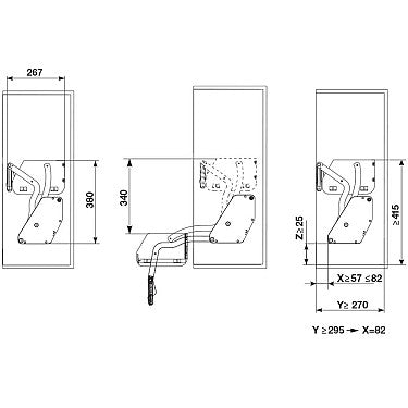 iMove Single Tray, Pull Down Unit