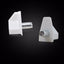 White Shelf Support For Kitchen Laundry Furniture