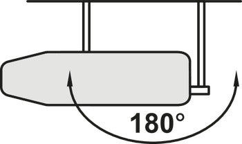 Ironfix Pull-Out Drawer Ironing Board