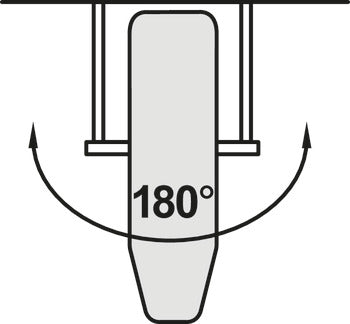 Ironfix Pull-Out Drawer Ironing Board