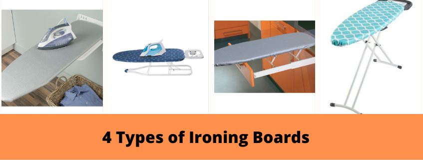 4 Types of Ironing Boards