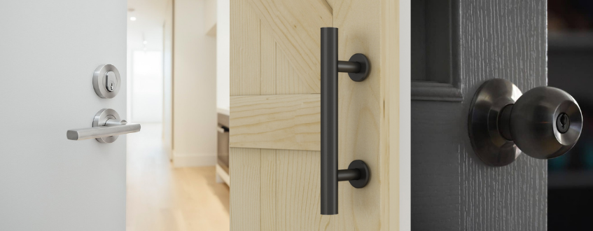 Types of door handles
