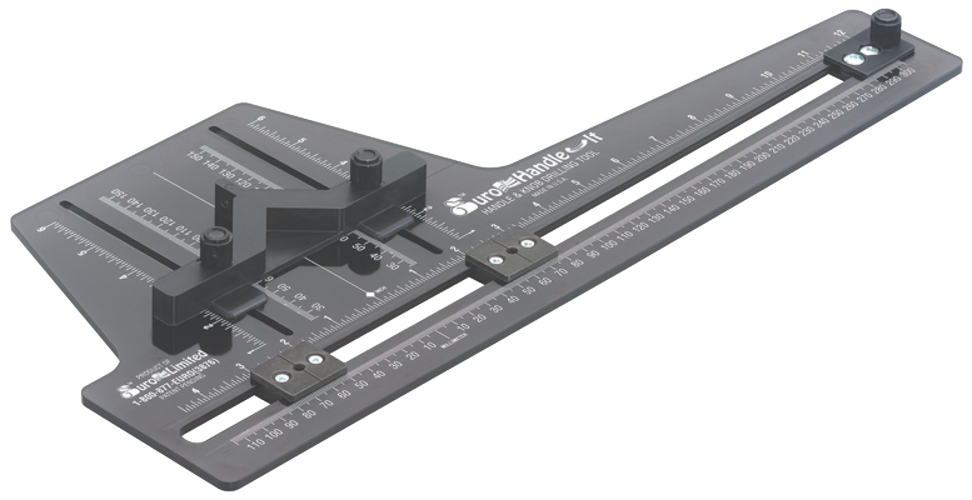 Handle Drilling Jig Drill Holes for & Drawer Handles
