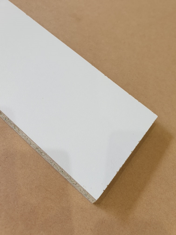 Stuck on board Brushed Aluminium Kickboard Laminate Height 150mm At 64