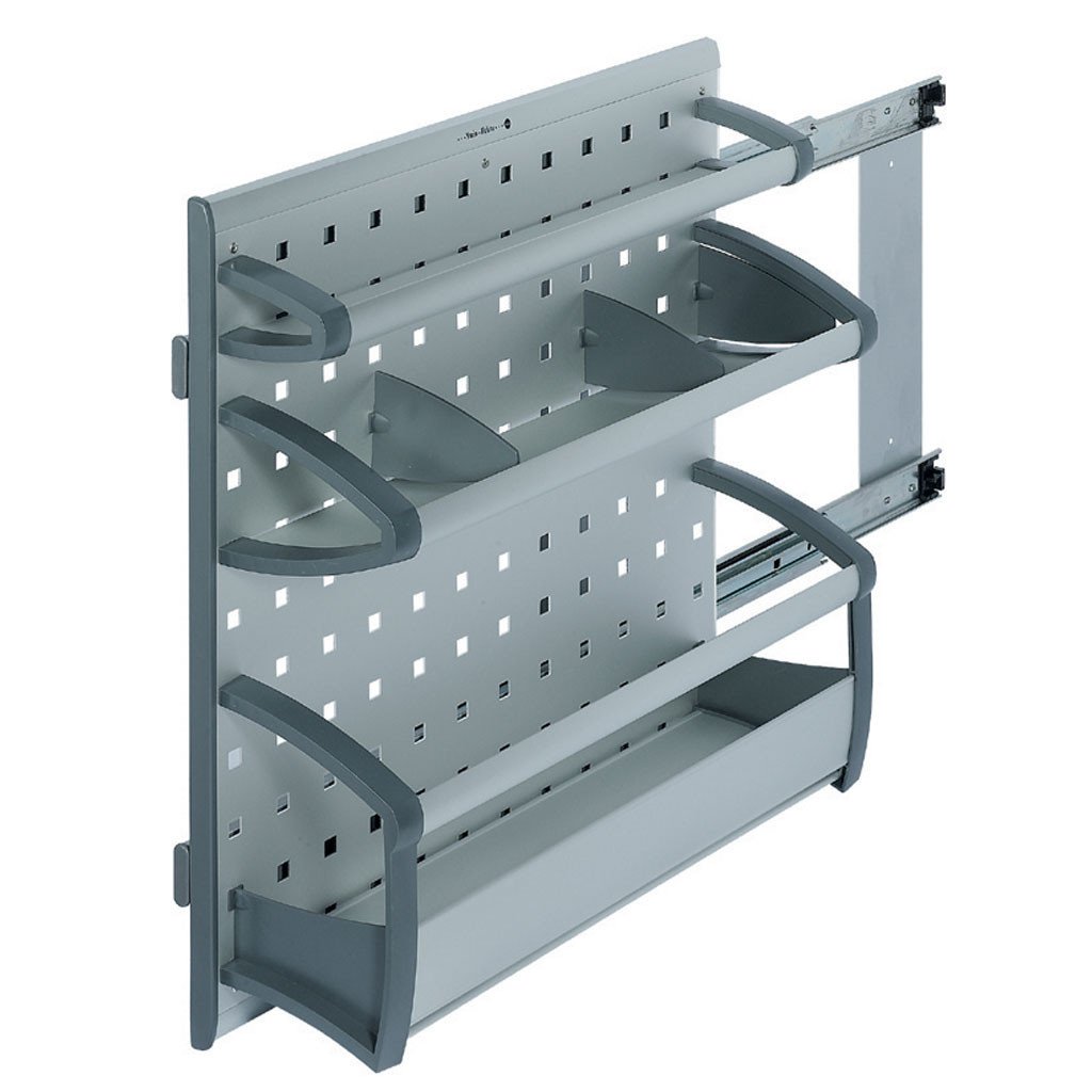 Pull Out Spice Bottles Rack For Narrow Kitchen Cabinet