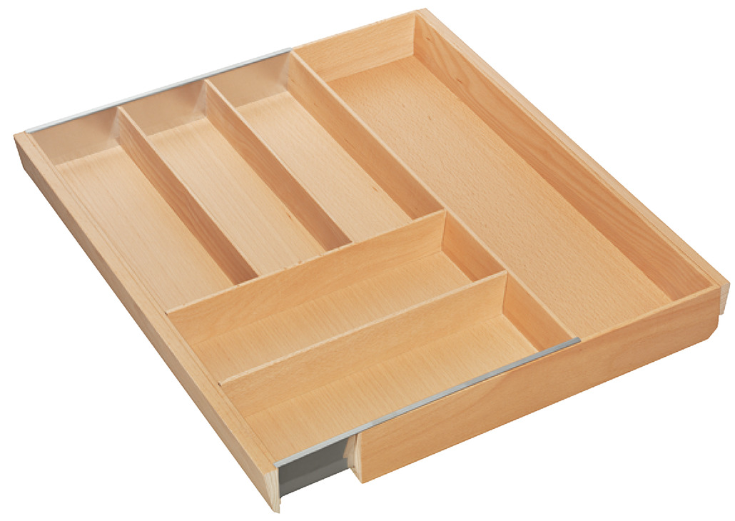 Adjustable Wood Drawer Inserts for Width 450mm to 700mm