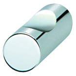 Brass Door Knob - Black, Chrome Or Nickel Plated Brass Door Knob - Black, Chrome Or Nickel Plated