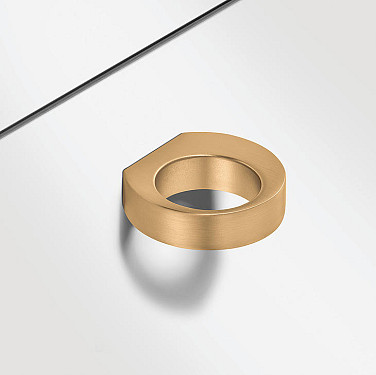 Round Knob with Hole for Kitchen, Vanity & Cupboard Furniture Round Knob with Hole for Kitchen, Vanity & Cupboard Furniture