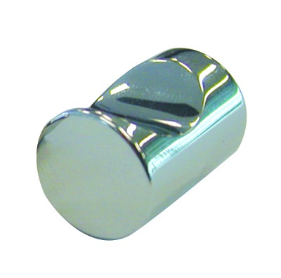 Brass Door Knob, Chrome Plated Matt Finish Brass Door Knob, Chrome Plated Matt Finish