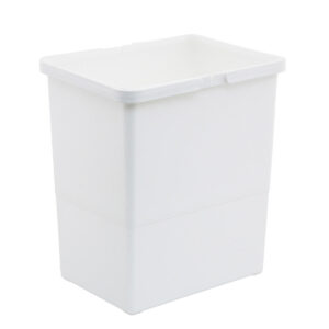 Tanova Spare Waste Bucket, 18 Litre, White finish