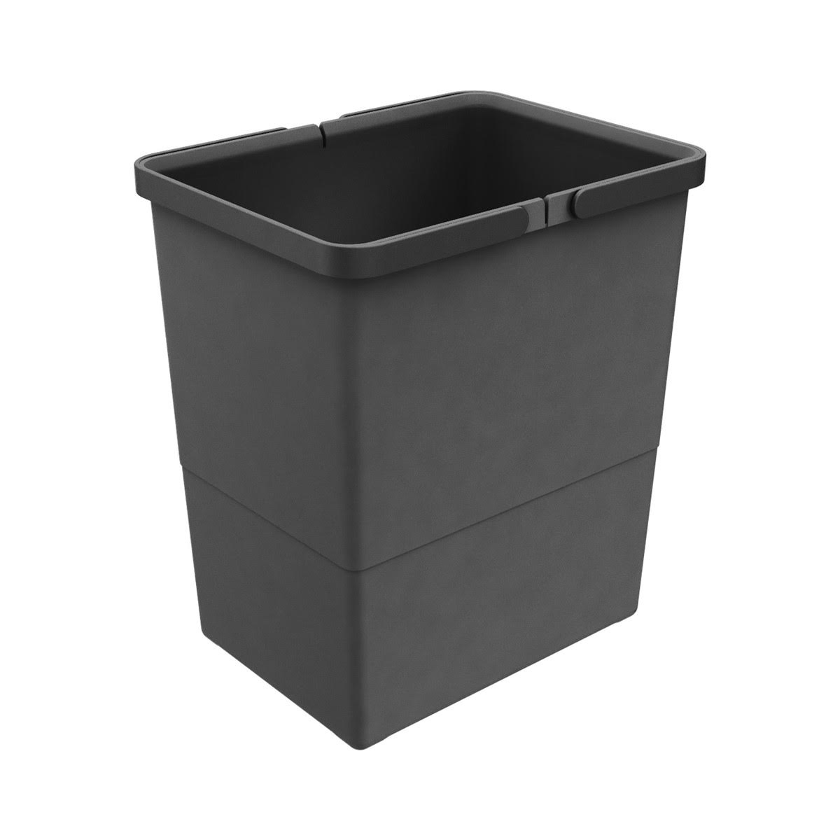 Tanova Waste Bucket, 18 Litre, Grey finish