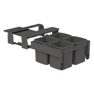 Hideaway Concelo Waste Bin, 4 x 13Ltr - Image 2