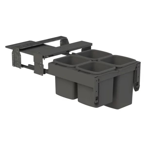 Hideaway Concelo Waste Bin, 2 x 13Ltr, 2 x 16Ltr Hideaway Concelo Waste Bin, 2 x 13Ltr, 2 x 16Ltr