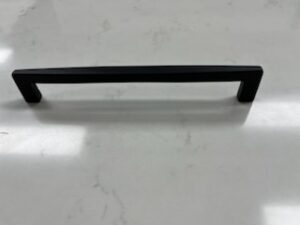 Angol Handle with Contemporary Style, Matte Black - Image 3