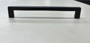 Angol Handle with Contemporary Style, Matte Black - Image 1