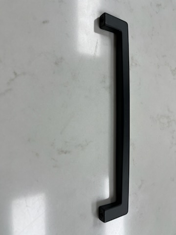 Angol Handle with Contemporary Style, Matte Black