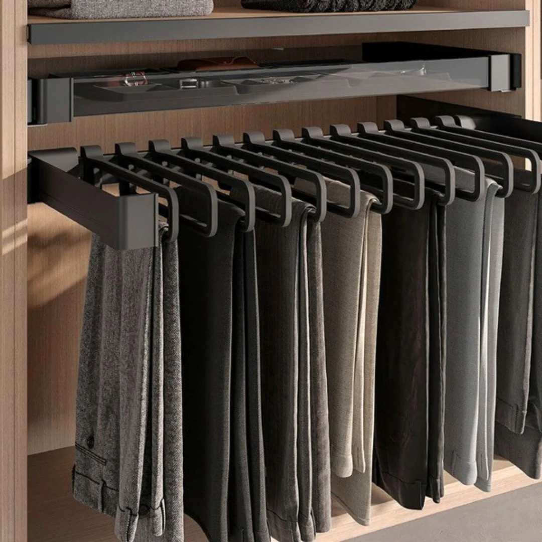 Pant rack pull out best sale