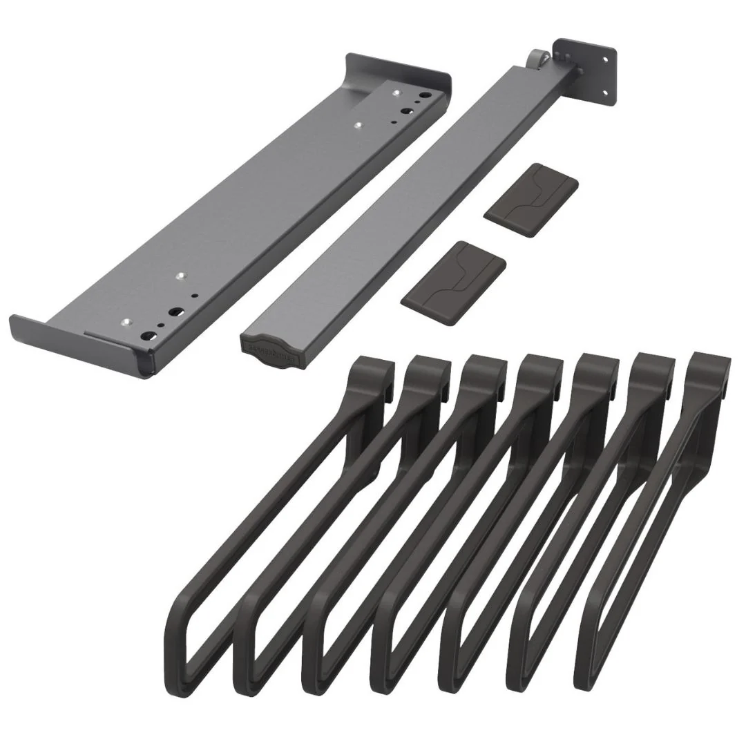 Conero Trouser Rack Pull-out, Black