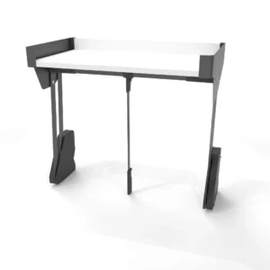 Conero Wardrobe Lift Top, Black - Image 2