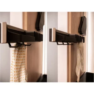 Conero Belt/Tie Pull Out with Tray, Black - Image 3