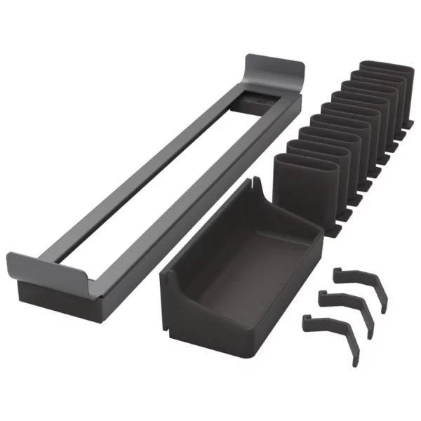 Conero Belt/Tie Pull Out with Tray, Black