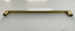 Vaniglia Handle With Rounded Ends, Matt Gold Finish - Image 3