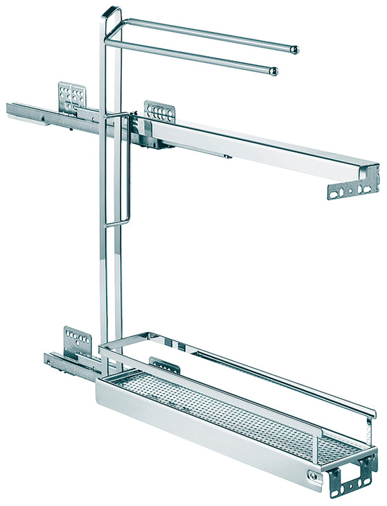 No. 15 Pull Out – Towel Rail for Kitchen, Bright Chrome No. 15 Pull Out – Towel Rail for Kitchen, Bright Chrome