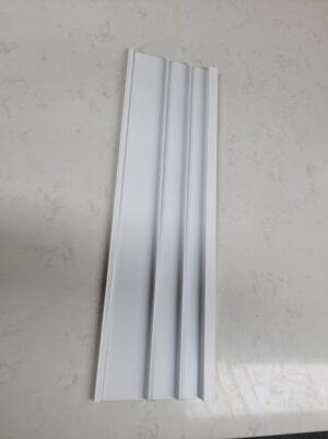 White Aluminium LED Kickboard Extrusion for Office & Kitchen