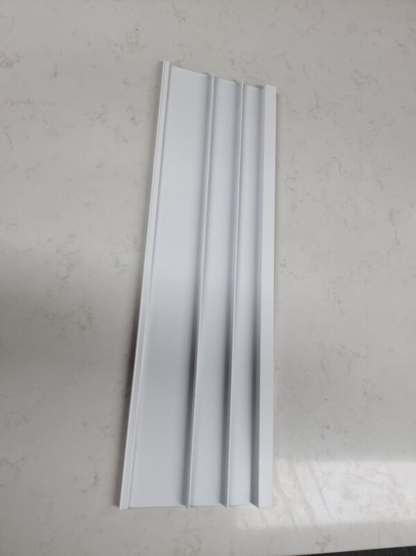 White Aluminium LED Kickboard Extrusion for Office & Kitchen