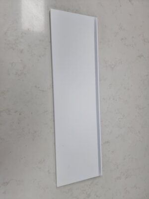 White Aluminium LED Kickboard Extrusion for Office & Kitchen - Image 3
