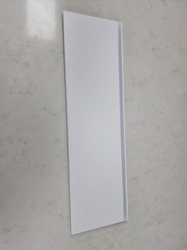 White Aluminium LED Kickboard Extrusion for Office & Kitchen