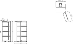 Hafele Utensio Plus H2 Pantry Unit – Hinged Door, Steel - Image 6