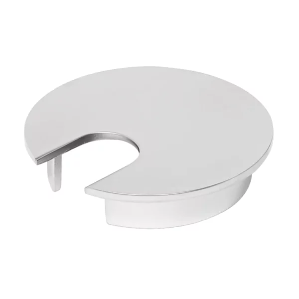 Round Cable Outlet Chrome Plated Zinc