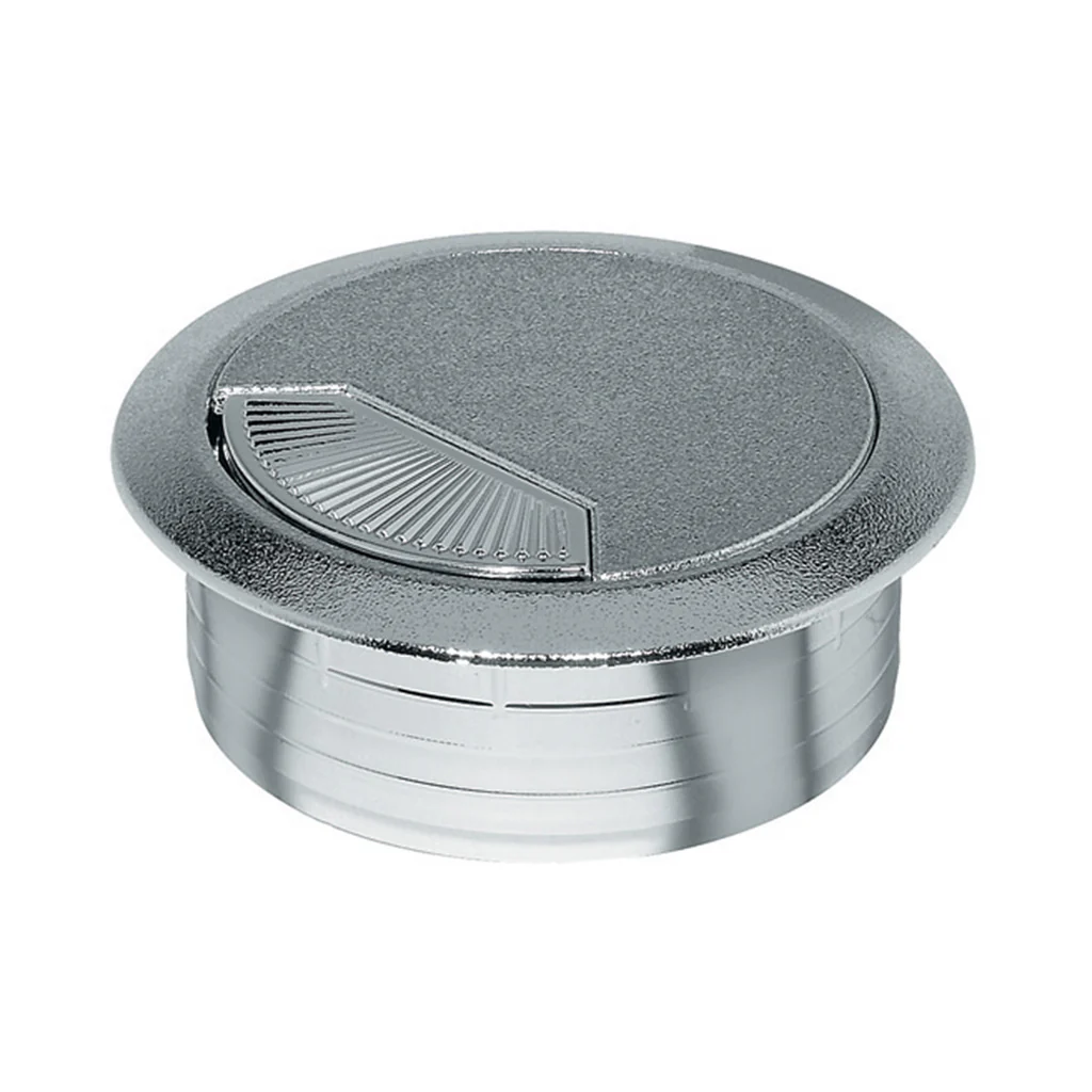 Spring Loaded Cable Grommet, Plastic